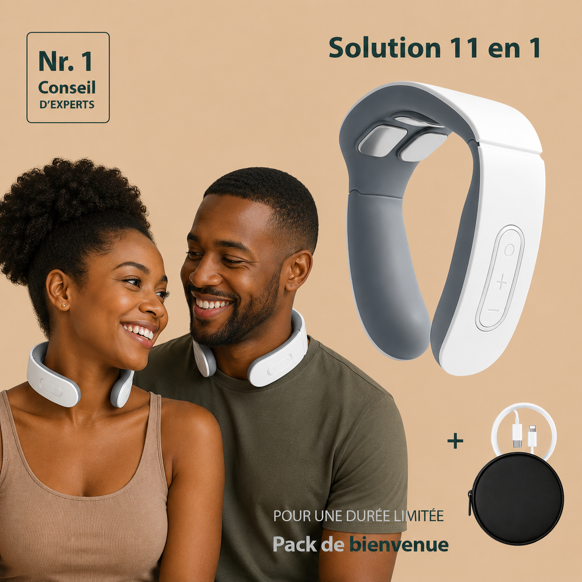 Solution 11 en 1 pour la nuque : NeuroNeck messager