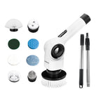 brosse de nettoyage électrique rotative multifonction 8 en 1
